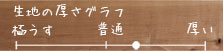普通より厚手